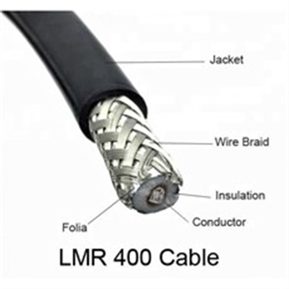 LMR400 RF 50 Ohm Koaxial Kablo 15mt. rulo