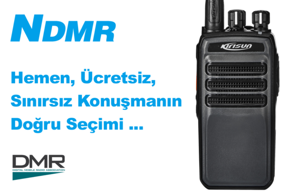 NDMR Analog/Dijital El Telsizi (Tek satılır-İzin gerekmez)