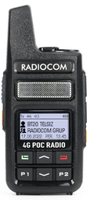 Radiocom BT20 Bas-Konuş Data hatlı Lisanssız telsiz