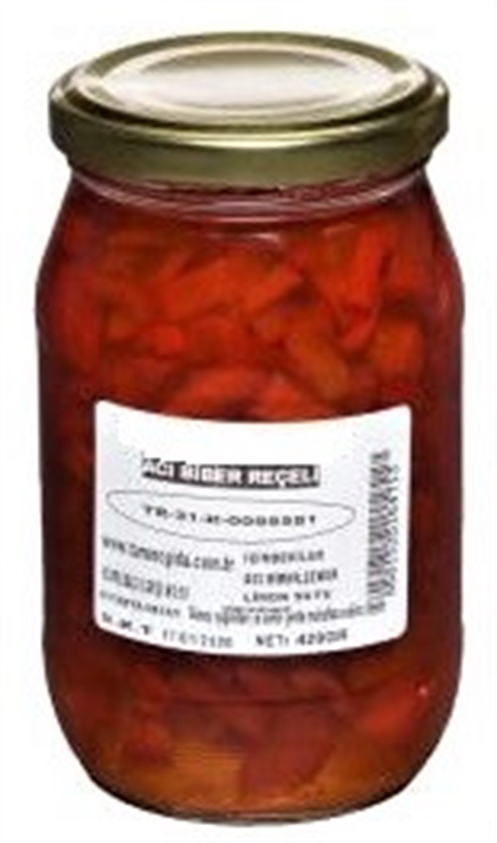 Acı Biber Reçeli 400gr. cam kavanozda