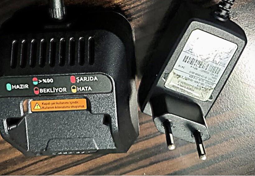 Aselsan 3751 serisi için Şarj Cıhazı ve Adaptörü