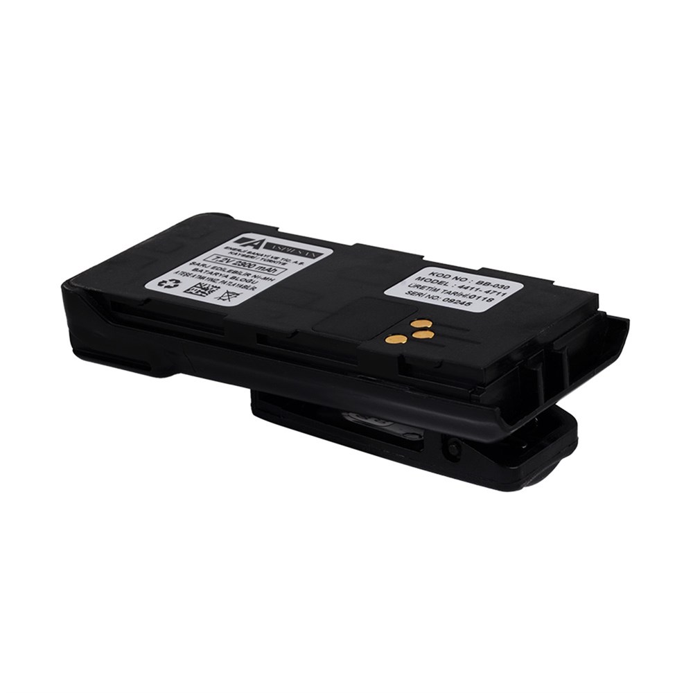Aselsan 4411/4711 için Aspilsan 7.2v/2300mAh Ni-Mh Batarya, Klips dahil