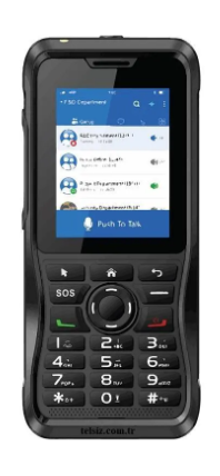 ASELSANNET GT-23 Bas Konuş Sim Kartlı Telsizi