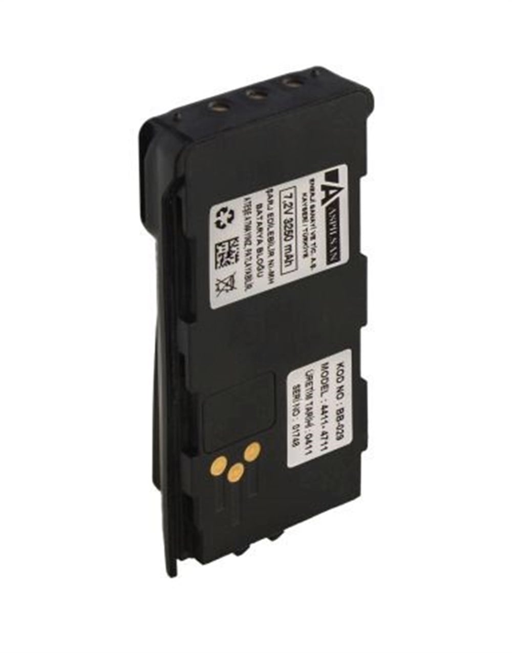 Aspilsan 3250mAH Batarya (Aselsan 44110/4711 vs için)-(Sorunuz)