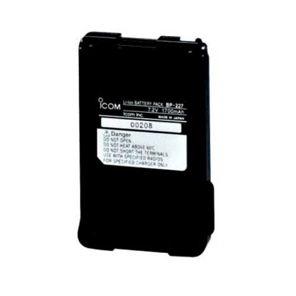 Icom BP-227AXD ATEX Batarya 1850mAH Li-Ion