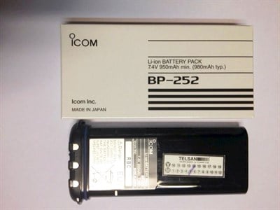 Icom BP-252 Batarya 950mAH Li-Ion (IC-M35 için)