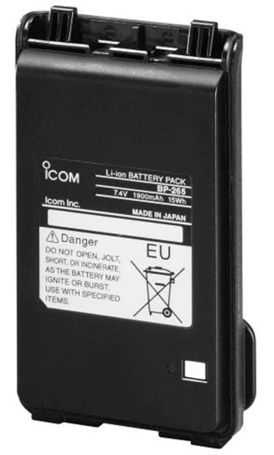 Icom BP-265 Batarya 1900mAH Li-Ion (IC-F27SR için)