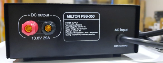 Milton PSB-350 220V AC/13.8V DC-29A Güç Kaynağı
