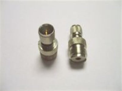Mini UHF Erkek / UHF dişi Adaptör Konnektör