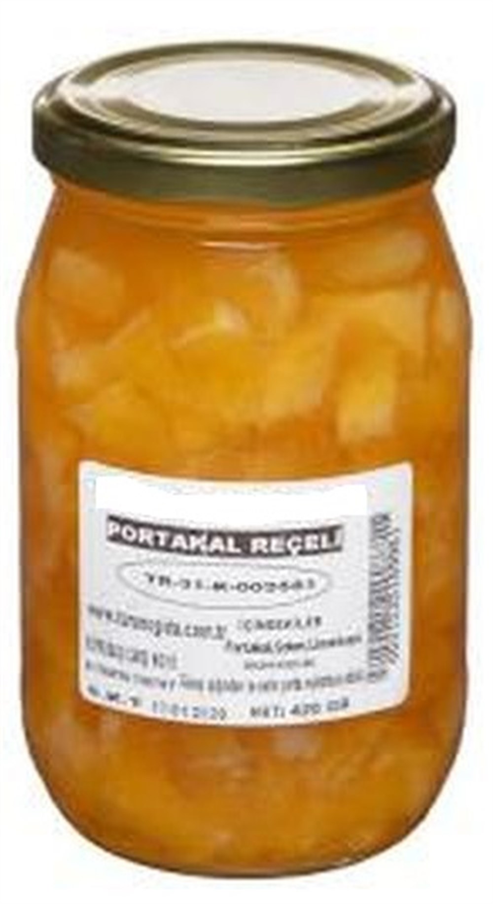 Portakal reçeli 400gr. cam kavanozda