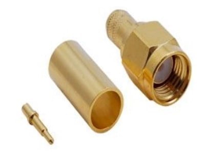 SMA Erkek Sıkmalı Konnektör RG-58 kablo için