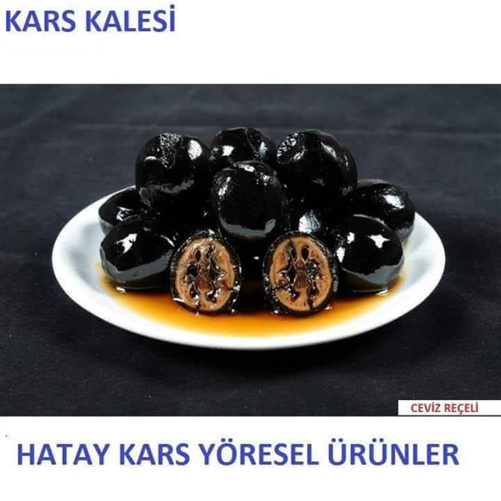Yöresel Ceviz reçeli, net 850gr. cam kavanozda
