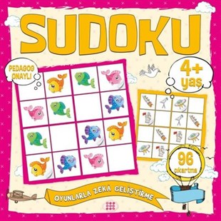 Çocuklar İçin Sudoku 4+Yaş - Çıkartmalı