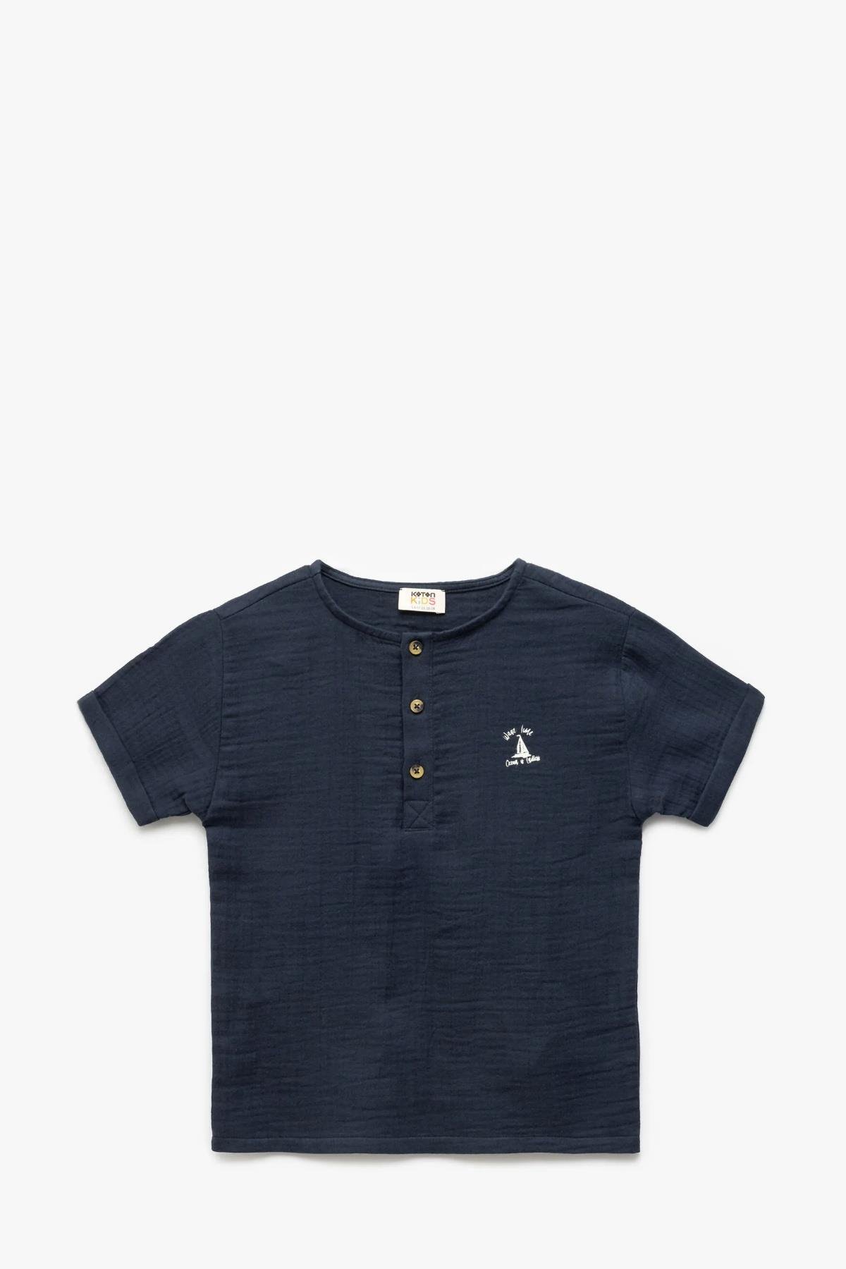 Koton Erkek Çocuk Gömlek 5Skb60035Tw705