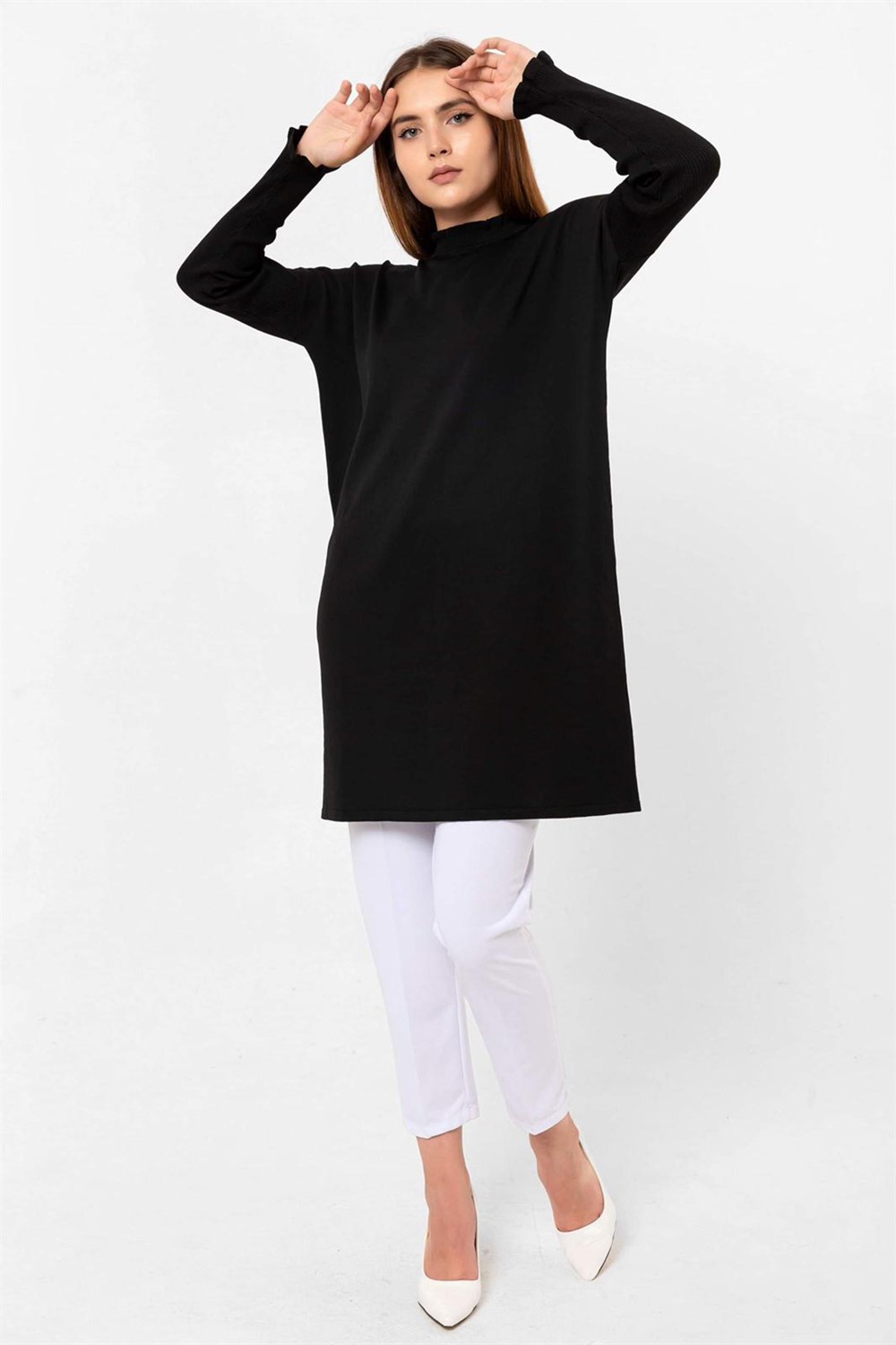 Merserize Tunik Rivoli Basic Siyah