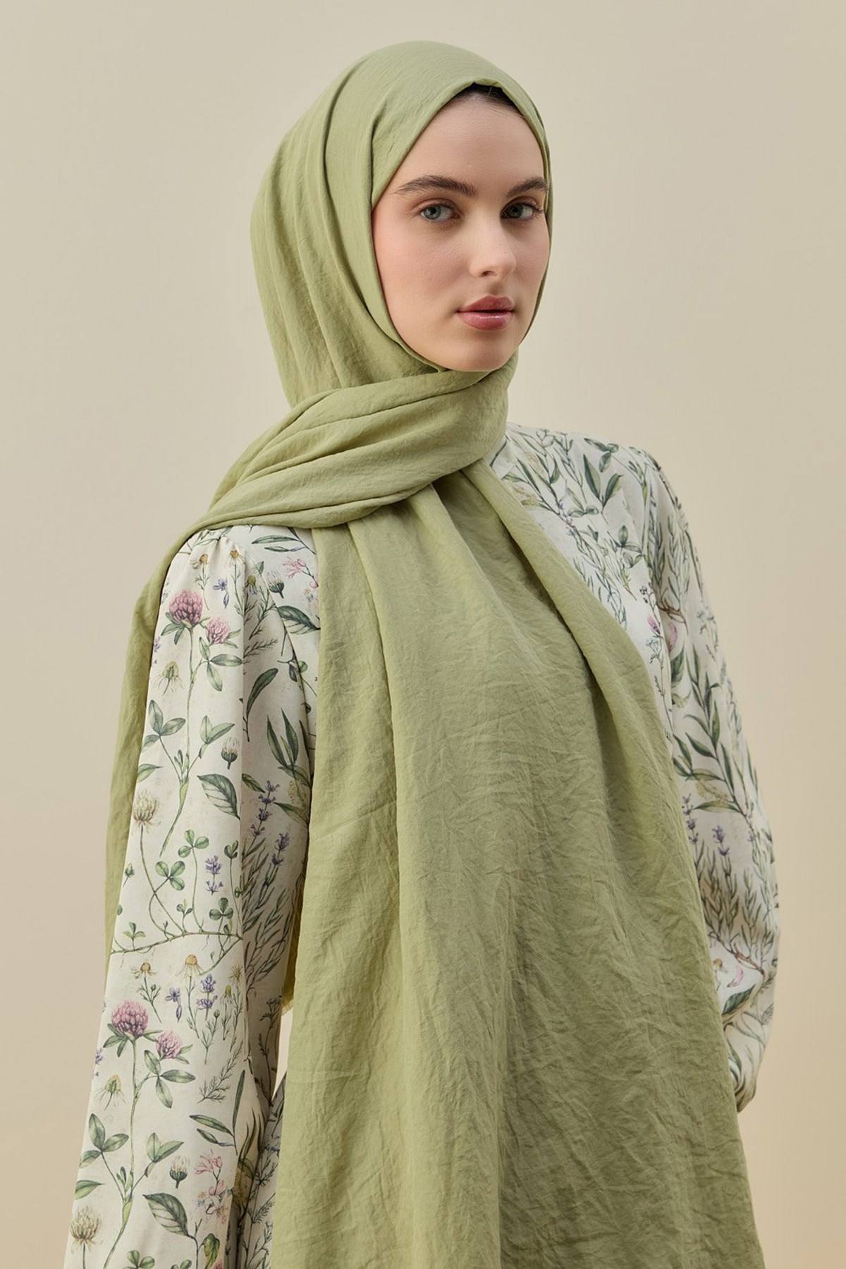 Merwish Soft Bambu Kadın 2619 Çağla Yeşili