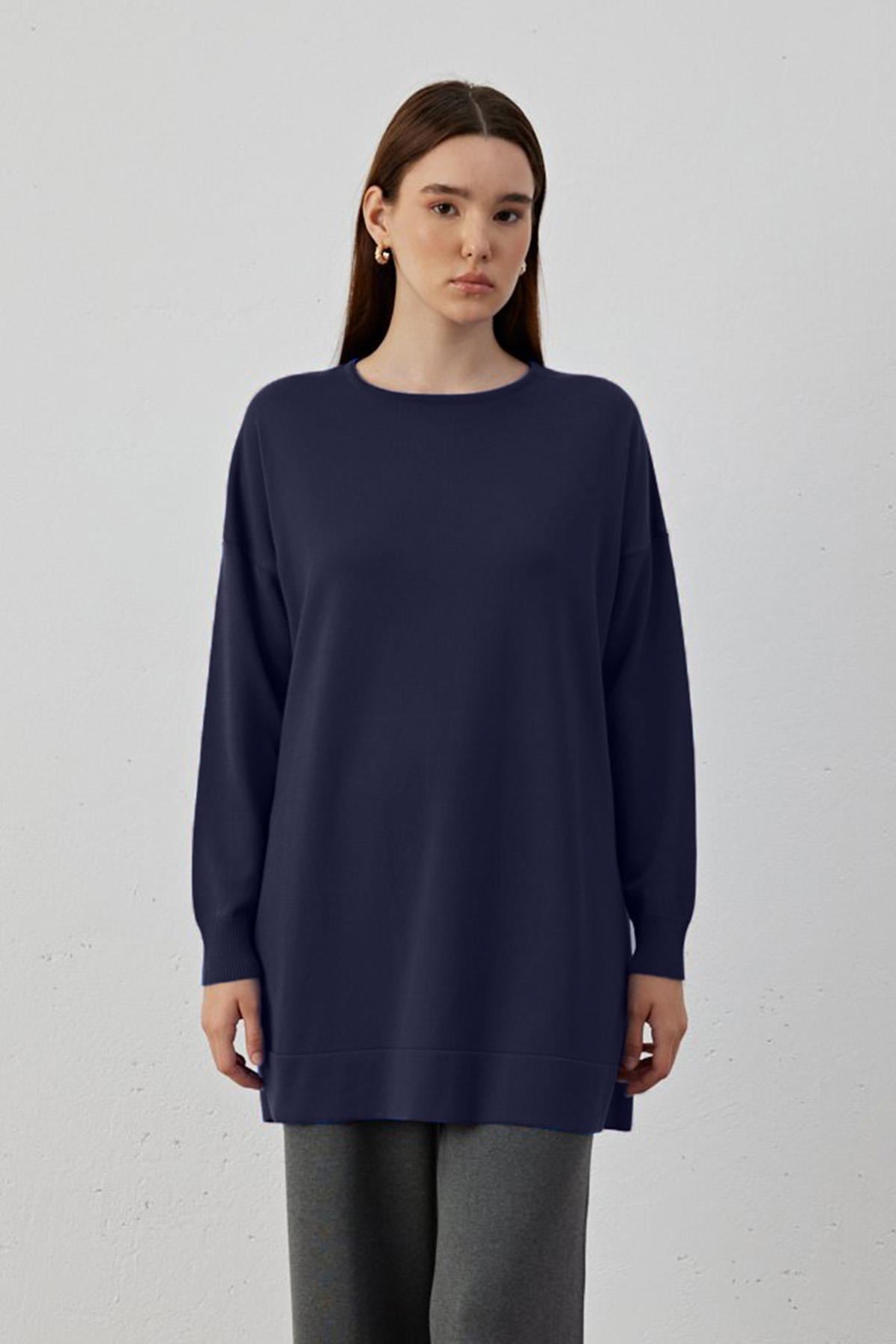 Mila Triko Tunik 701 Lacivert