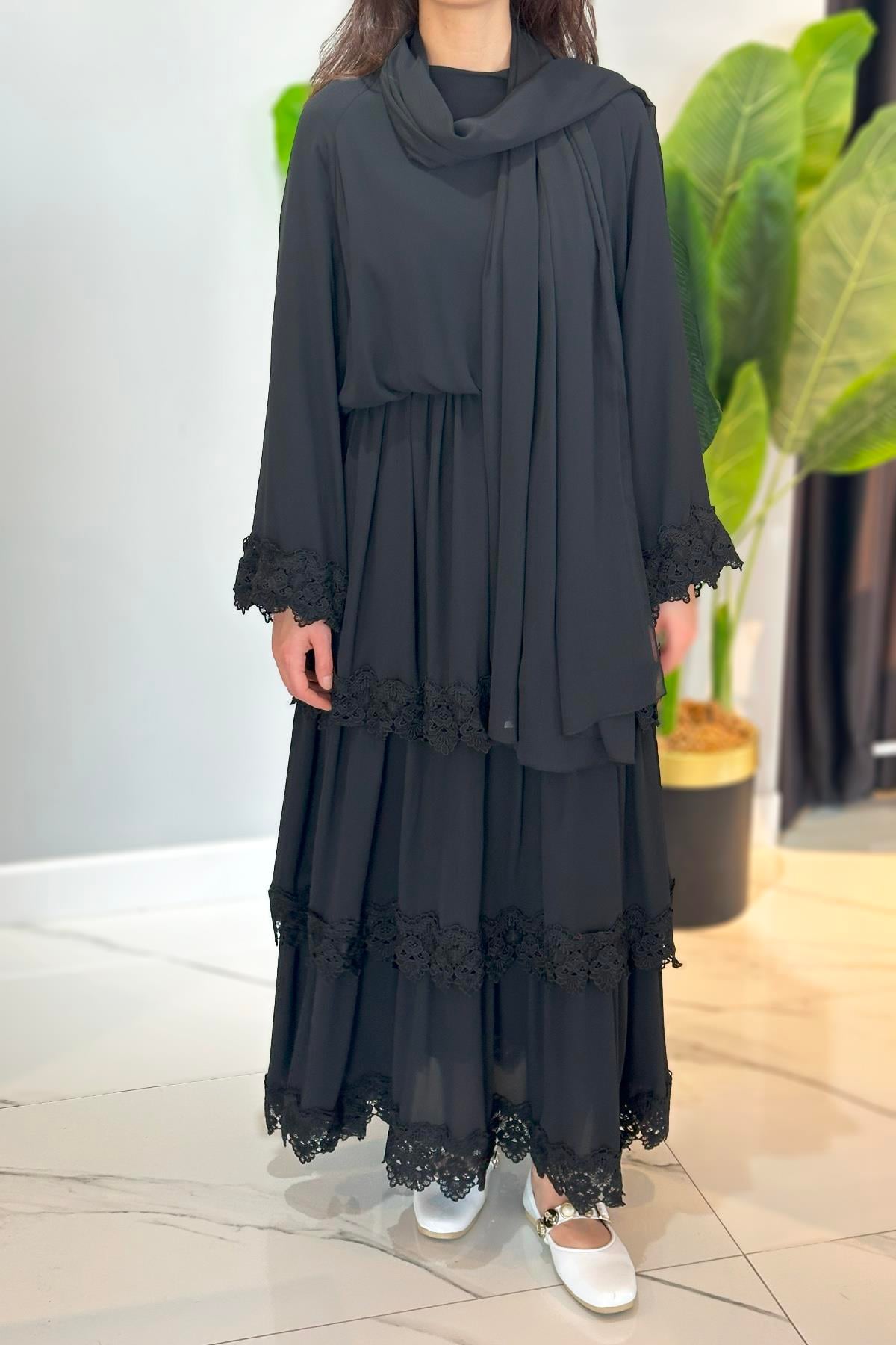 Missemramiss Arioso Elbise 4814 Siyah