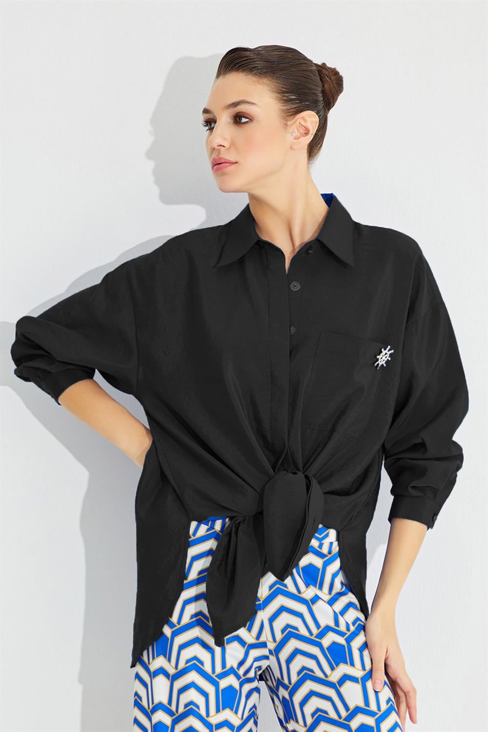 Missemramiss Casual Gömlek 3818 Siyah
