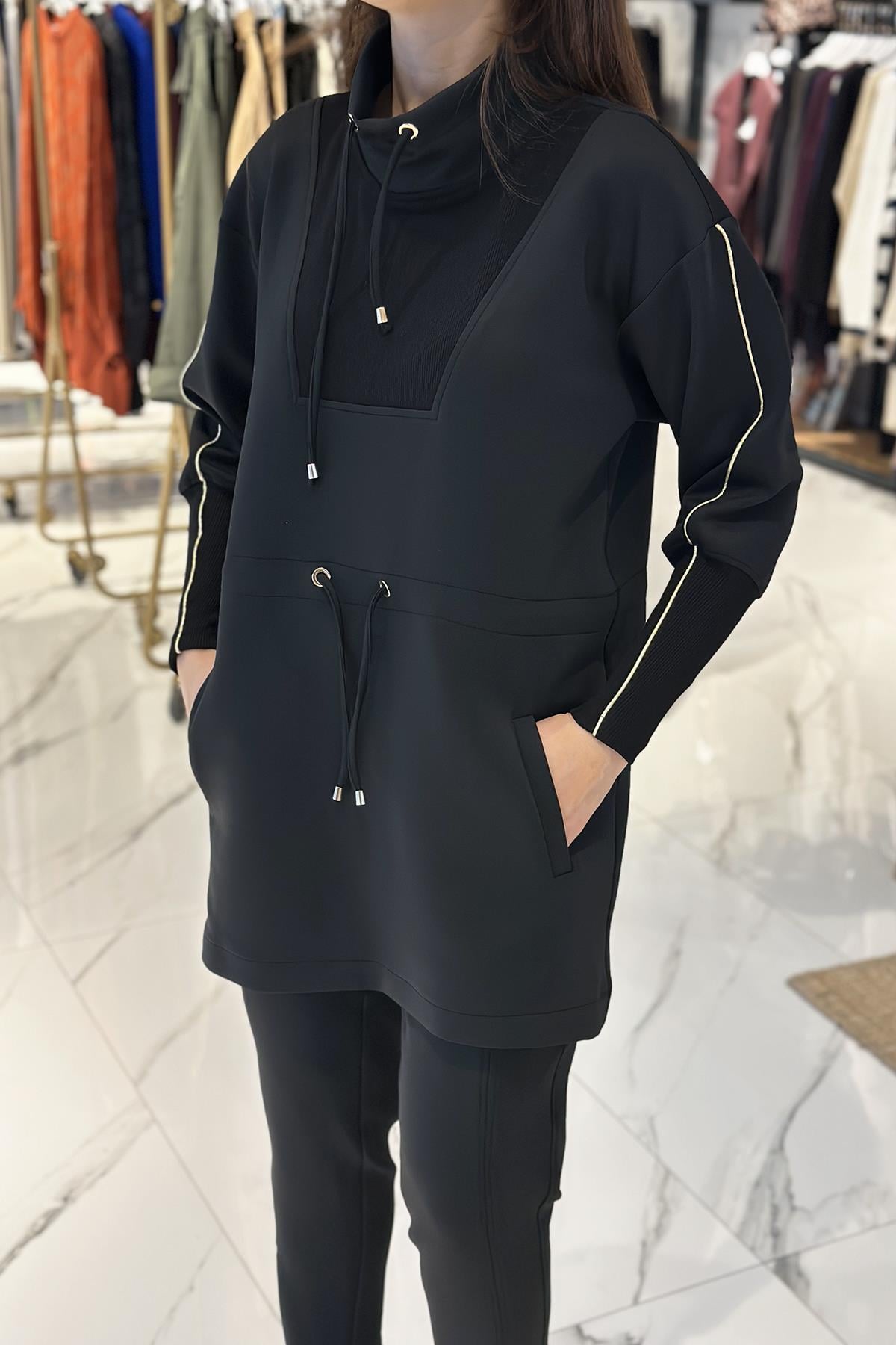 Missemramiss Comfortable Takım 4685 Siyah