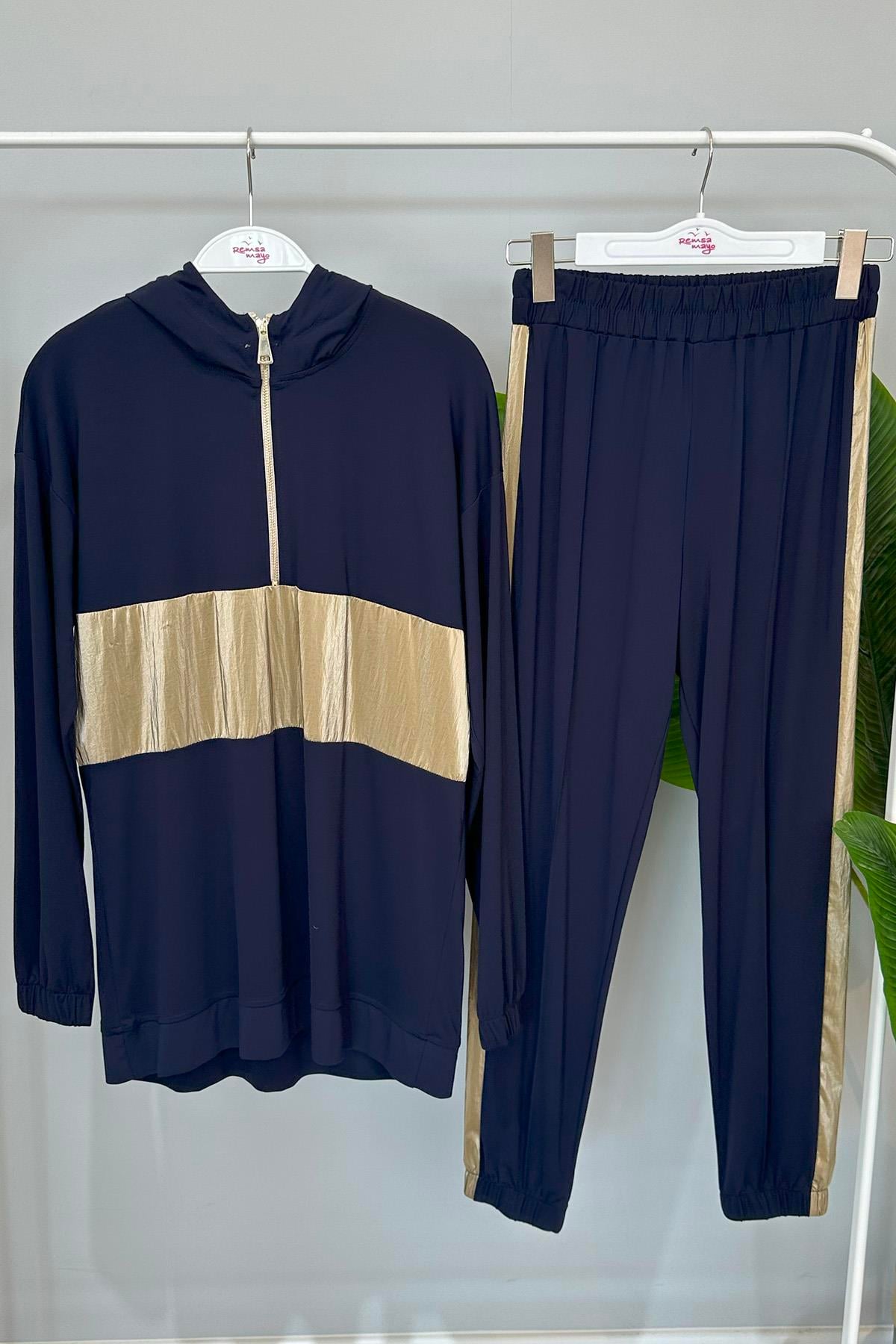 Missemramiss Pantolonlu Takım 4478 Lacivert