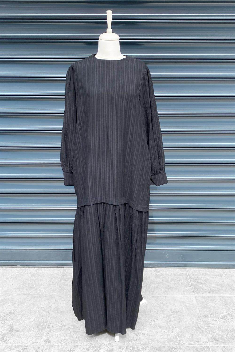 Nuss Elbise 2005 Siyah