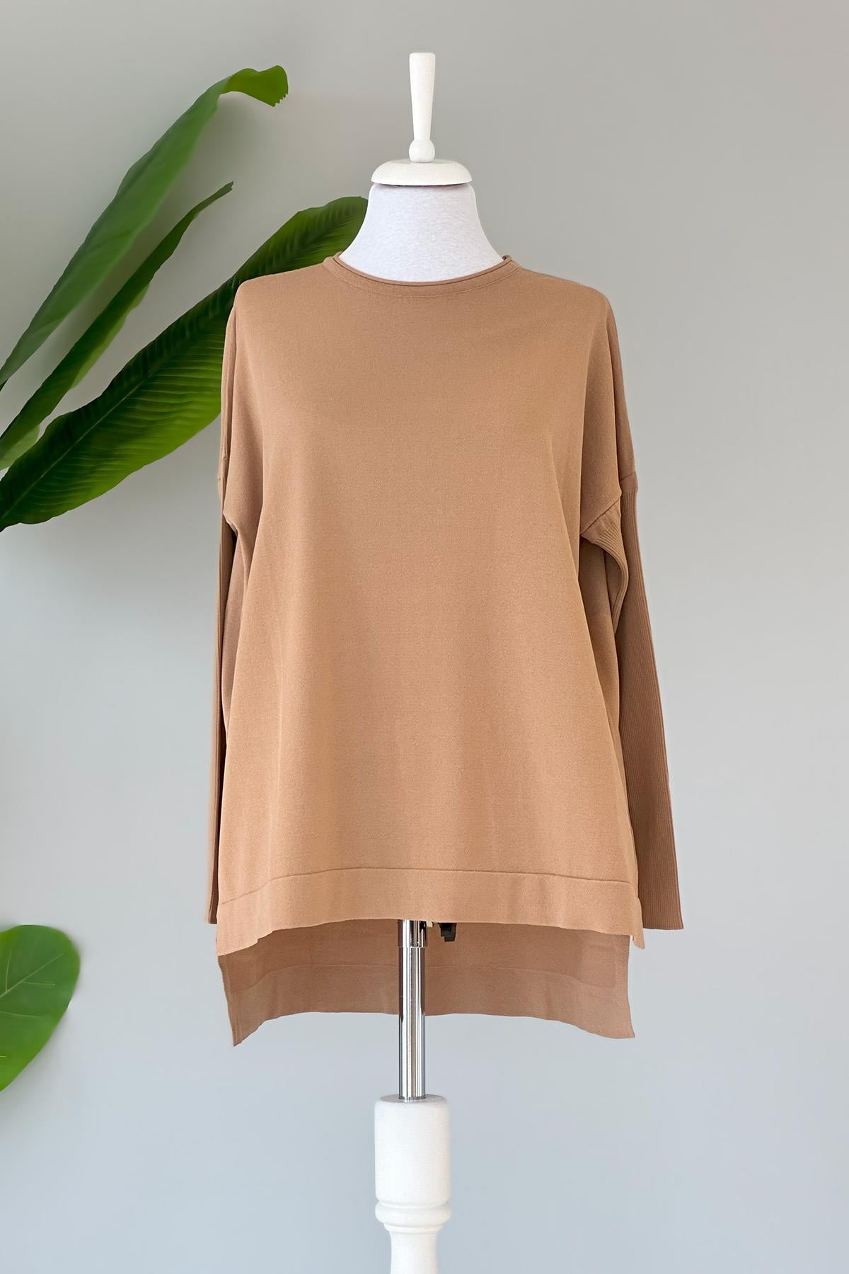 Nuss Merserize Standart Tunik NS-22Y-116TNK Camel