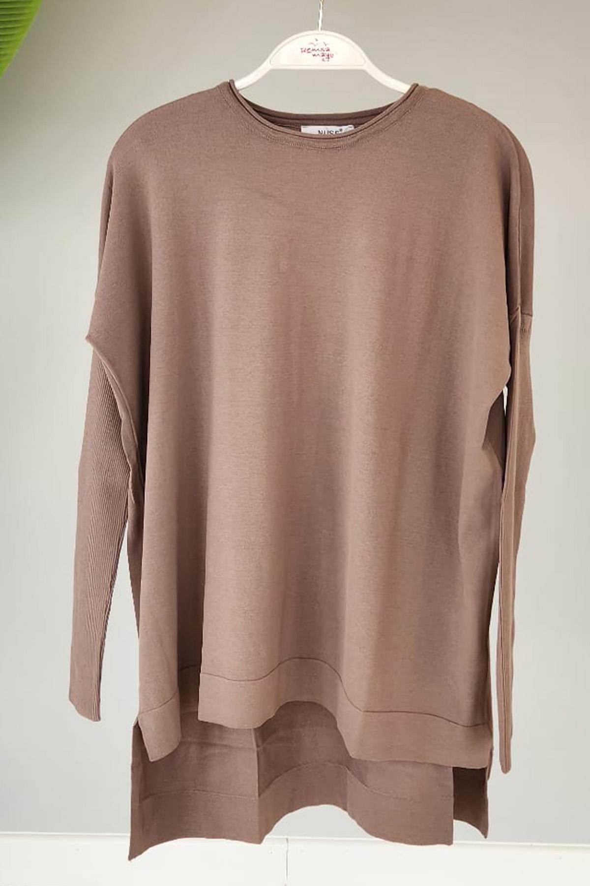 Nuss Merserize Standart Tunik NS-22Y-116TNK Vizon