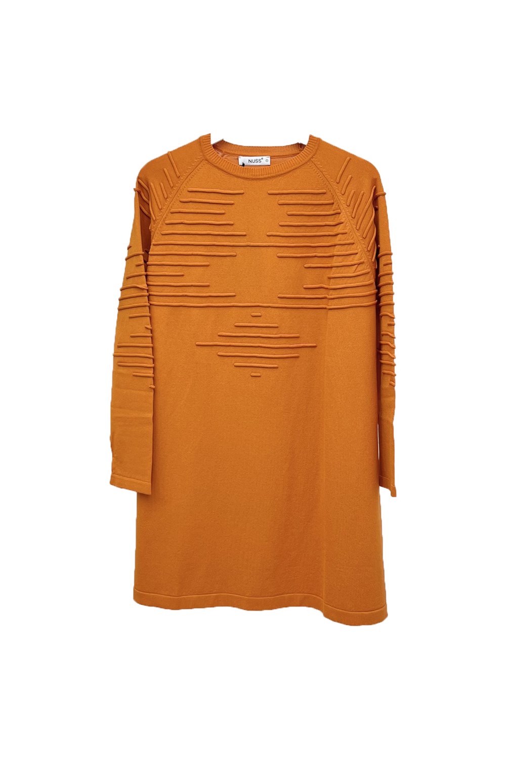 Nuss Merserize Standart Tunik NS-22Y-702TNK Turuncu Oranj