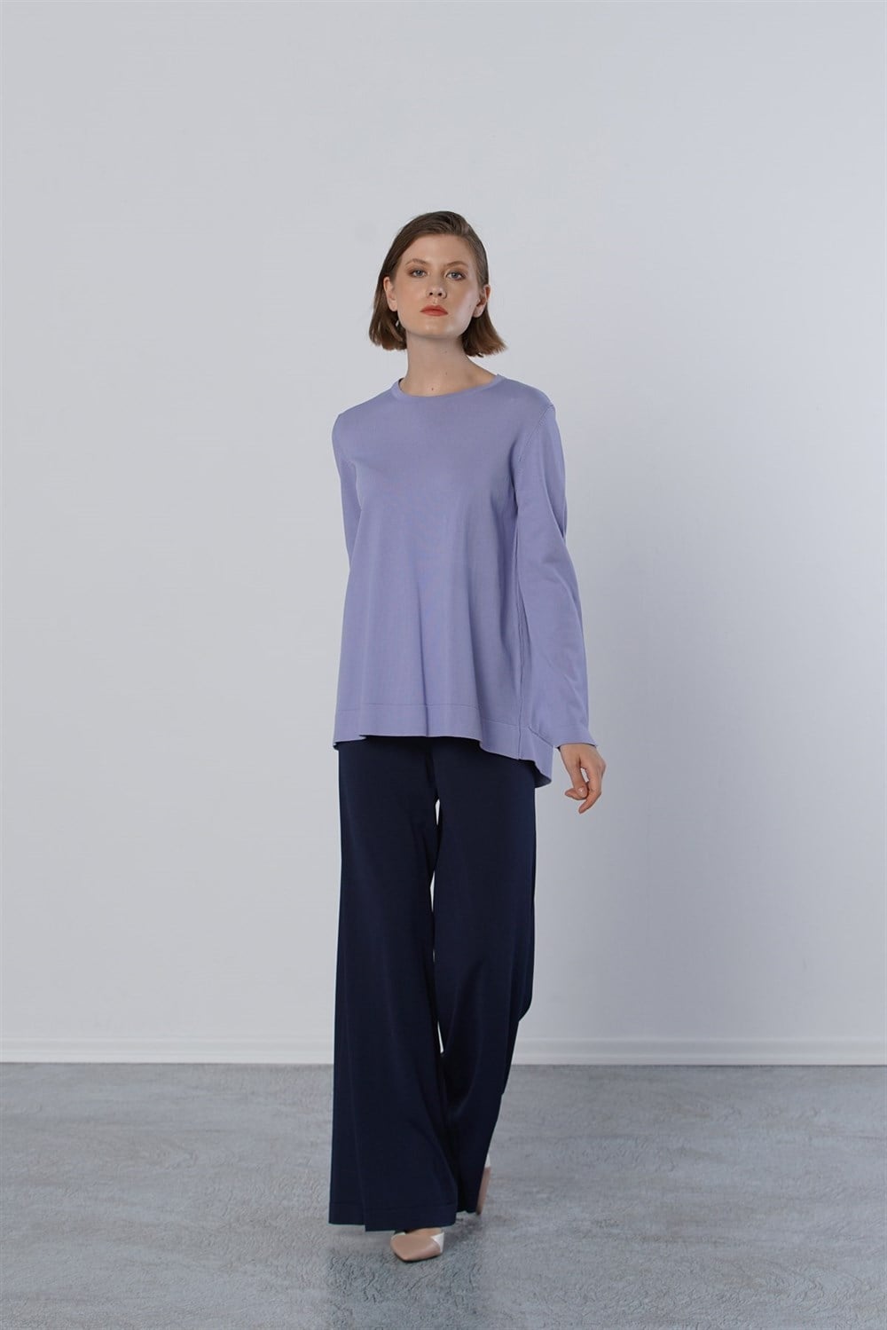 Nuss Merserize Standart Tunik NS-22Y-902TNK Lavanta