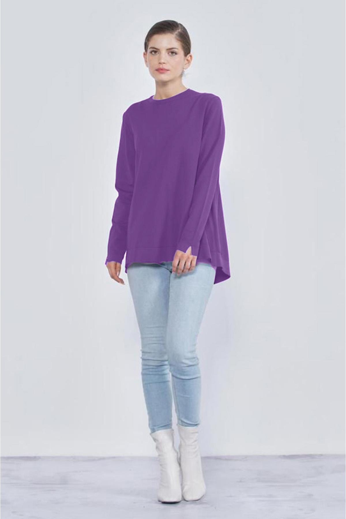 Nuss Merserize Standart Tunik NS-22Y-902TNK Lila