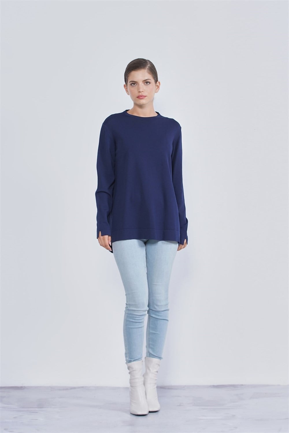 Nuss Merserize Standart Tunik NS-22Y-902TNK Lacivert