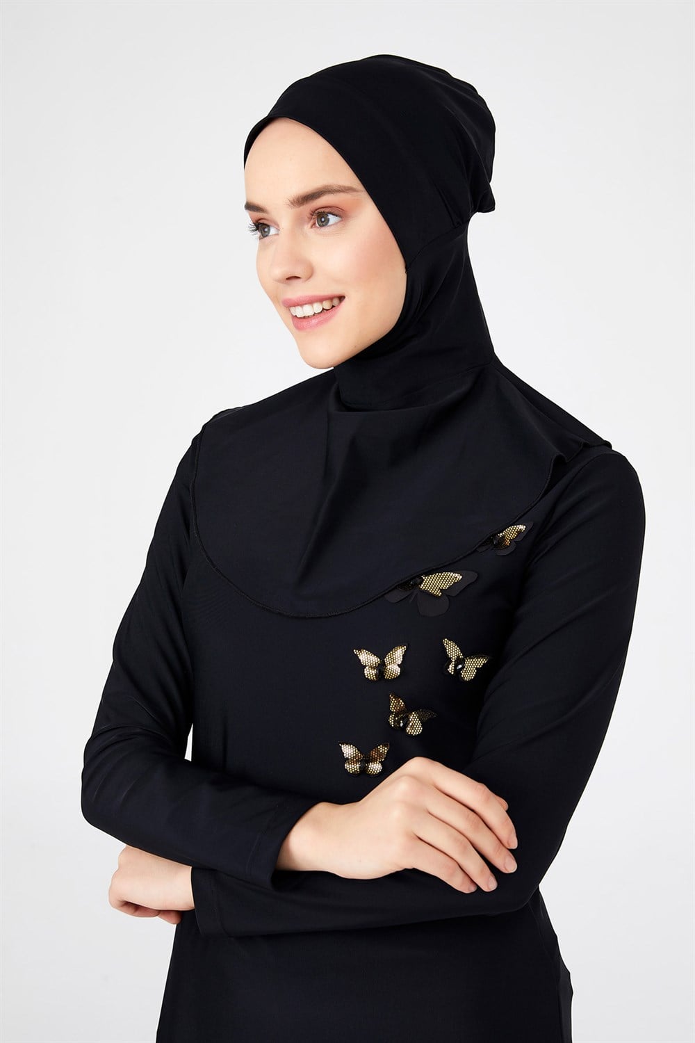 Remsa Mayo Eşarp Yüzücü Bone R025 Siyah