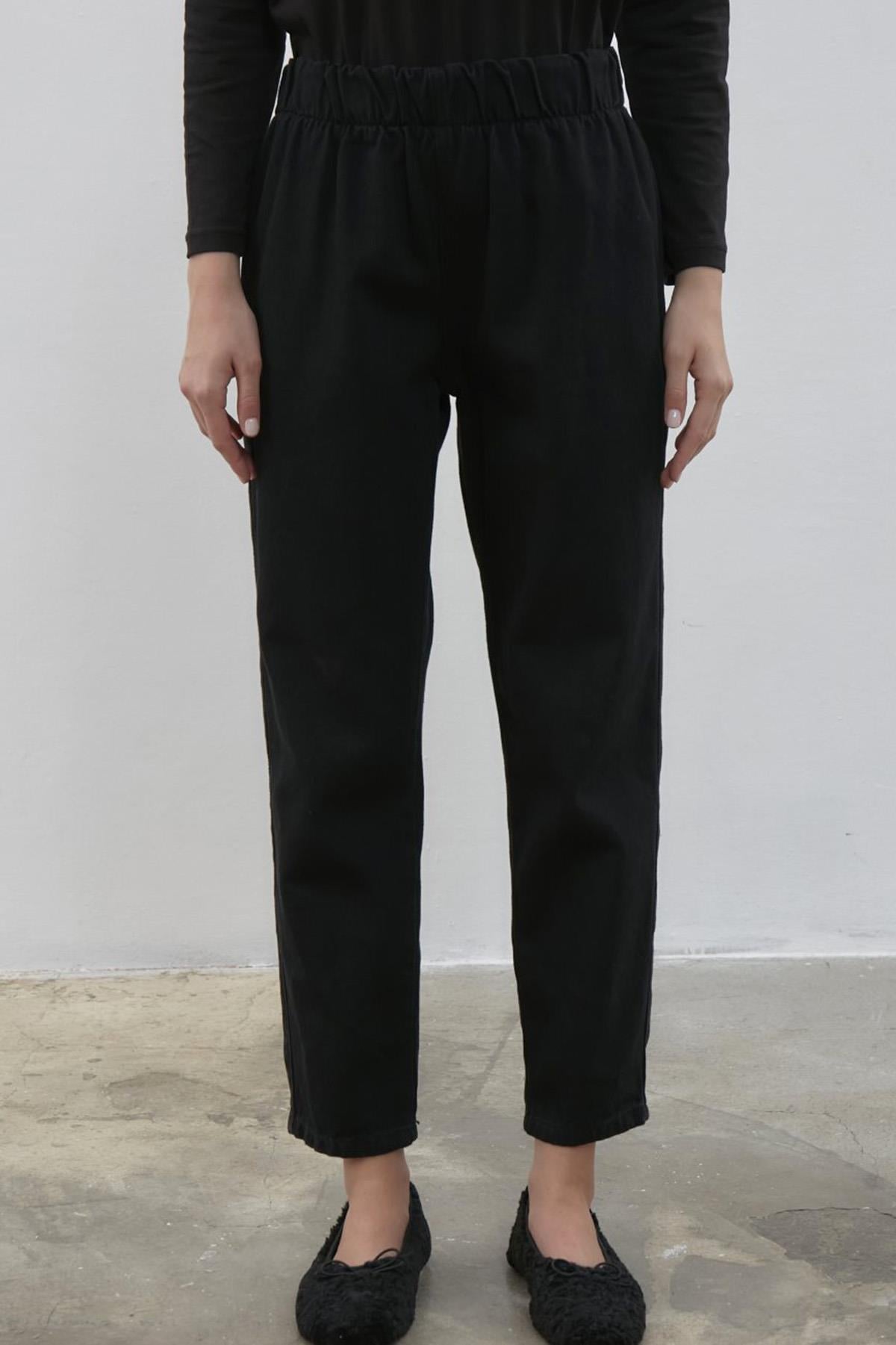 Remsa Peru Paça Denim Pantalon 718 Siyah