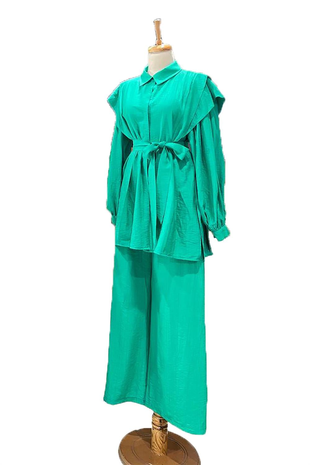 Tesettür Pantolon Tunik Takım 8350 Benetton
