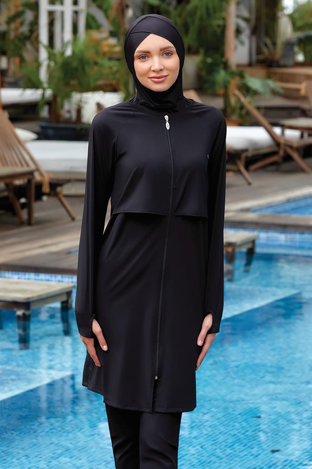 Adasea Tam Kapalı Tesettür Mayo 4371 Remsa Mayo