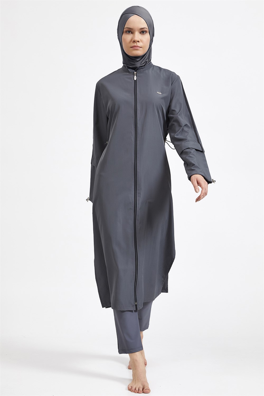 Adasea Uzun Tesettür Mayo 1314 Antrasit