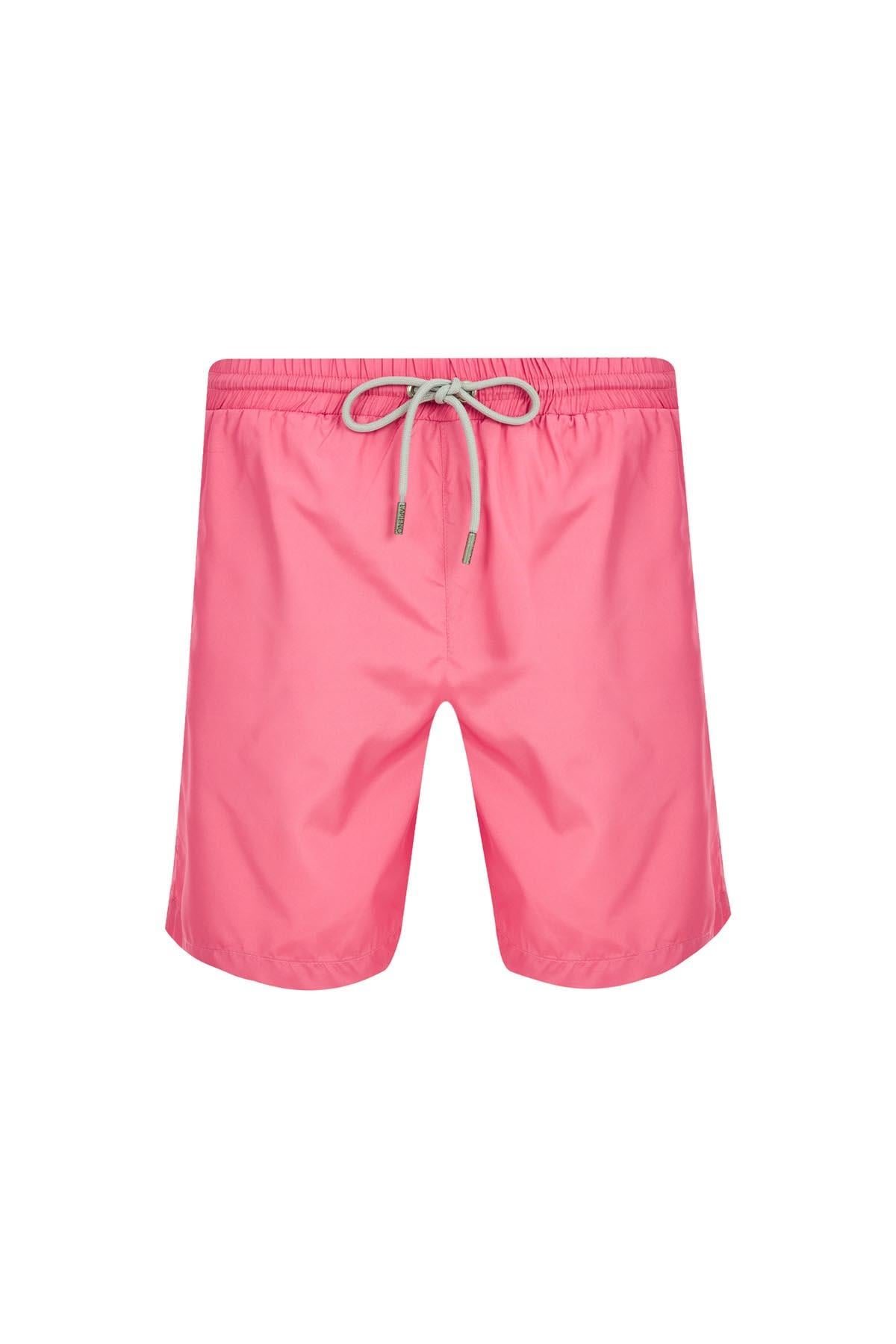 Erkek Deniz Havuz Şortu Kai S284 Pembe
