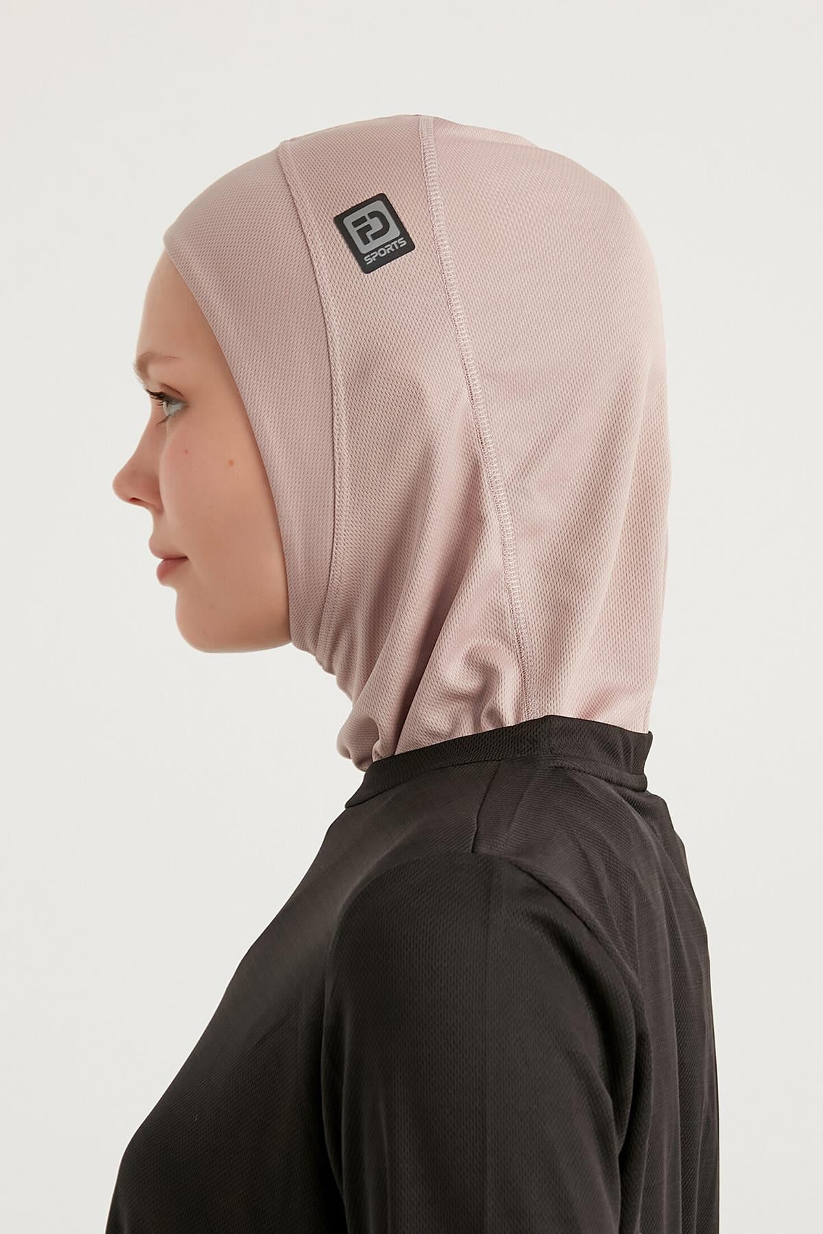 Hıjab Spor Bone 625457 Pudra