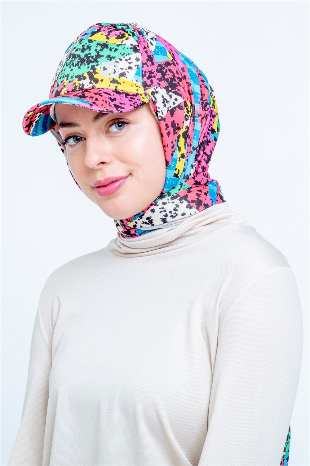 Kepli Spor Şal Baskılı Retro Bone Remsa Mayo FD Sports A520