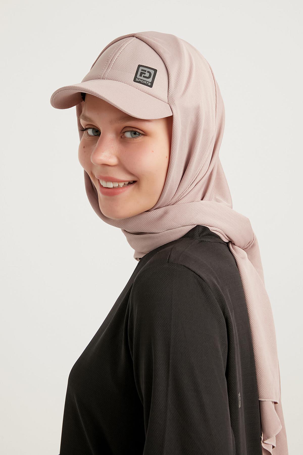 Kepli Spor Şal Bone FD Sports A520.505 Pudra