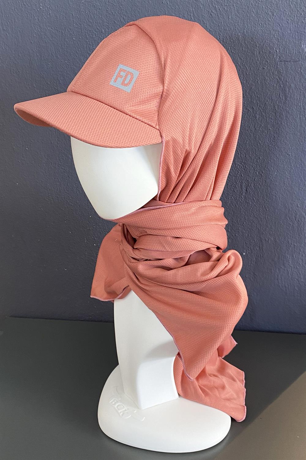 Kepli Spor Şal Bone Remsa Mayo FD Sports A520.008 Gül Kurusu