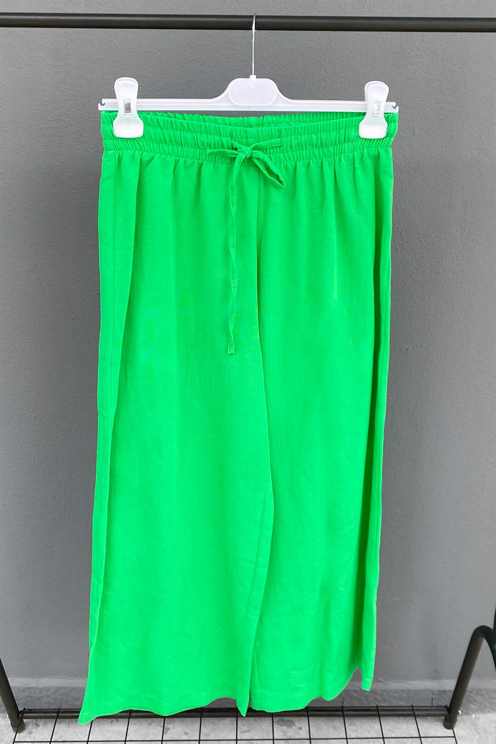 Lale Butik Keten Bol Paça Pantolon 2740 Benetton