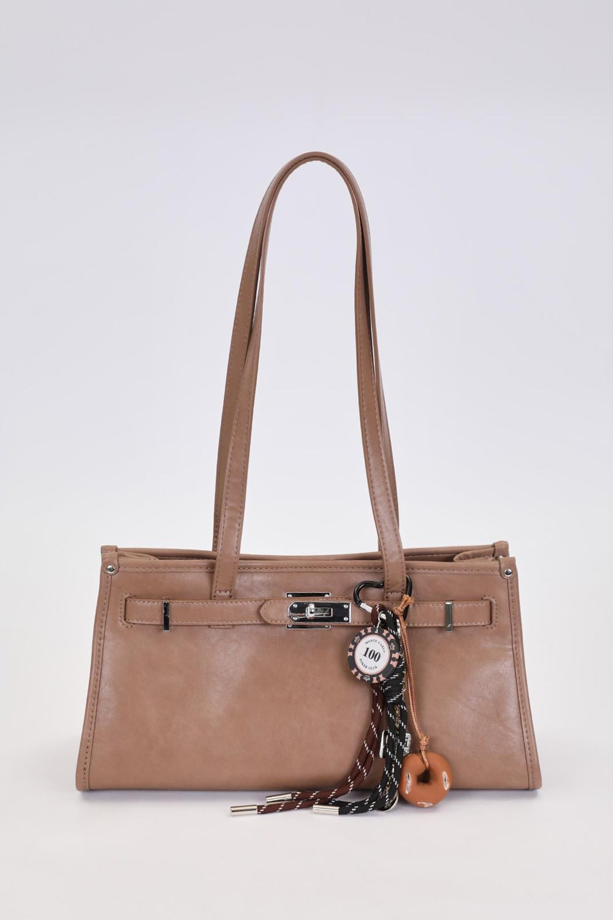 Levidor Askılı Premium Çanta 930466 Koyu Vizon