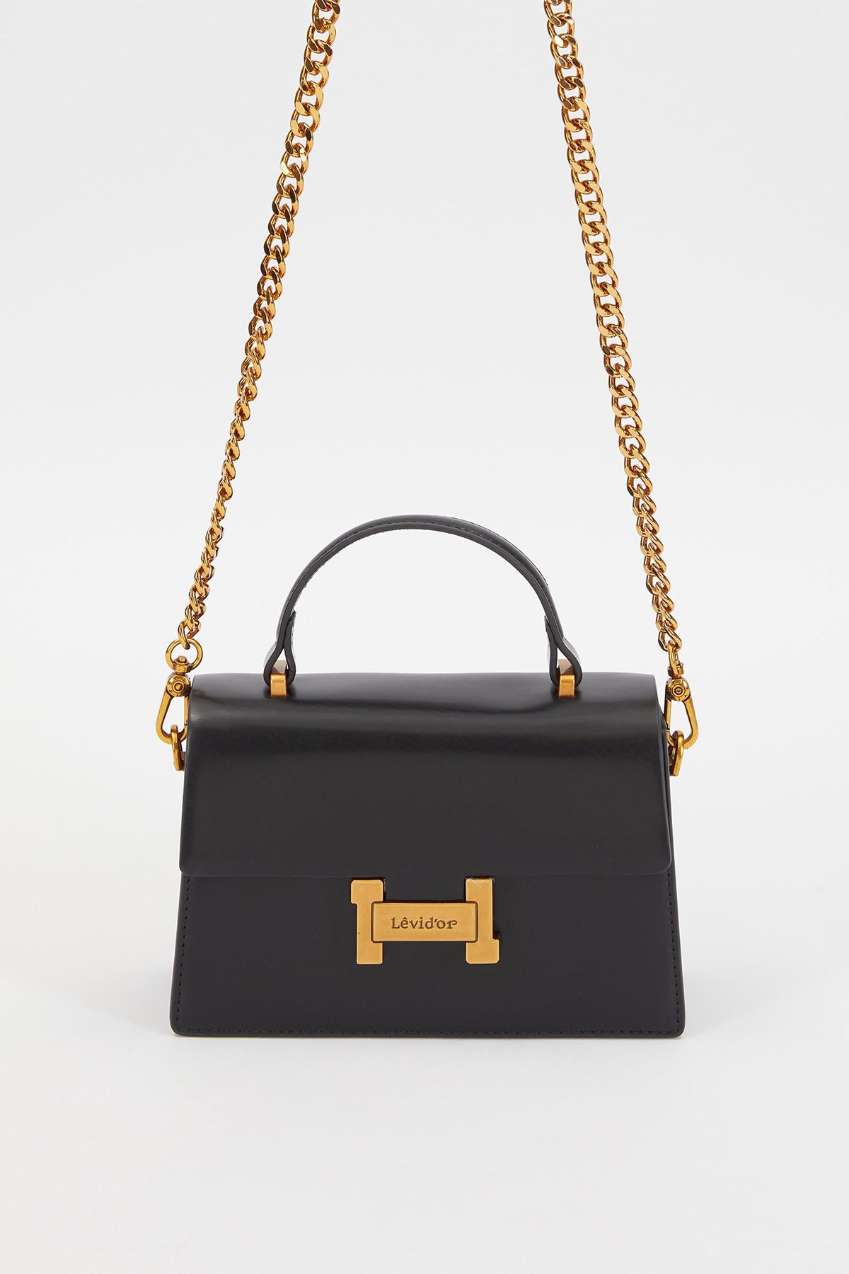 Levidor Çift Askılı Premium Çanta 930237 Siyah