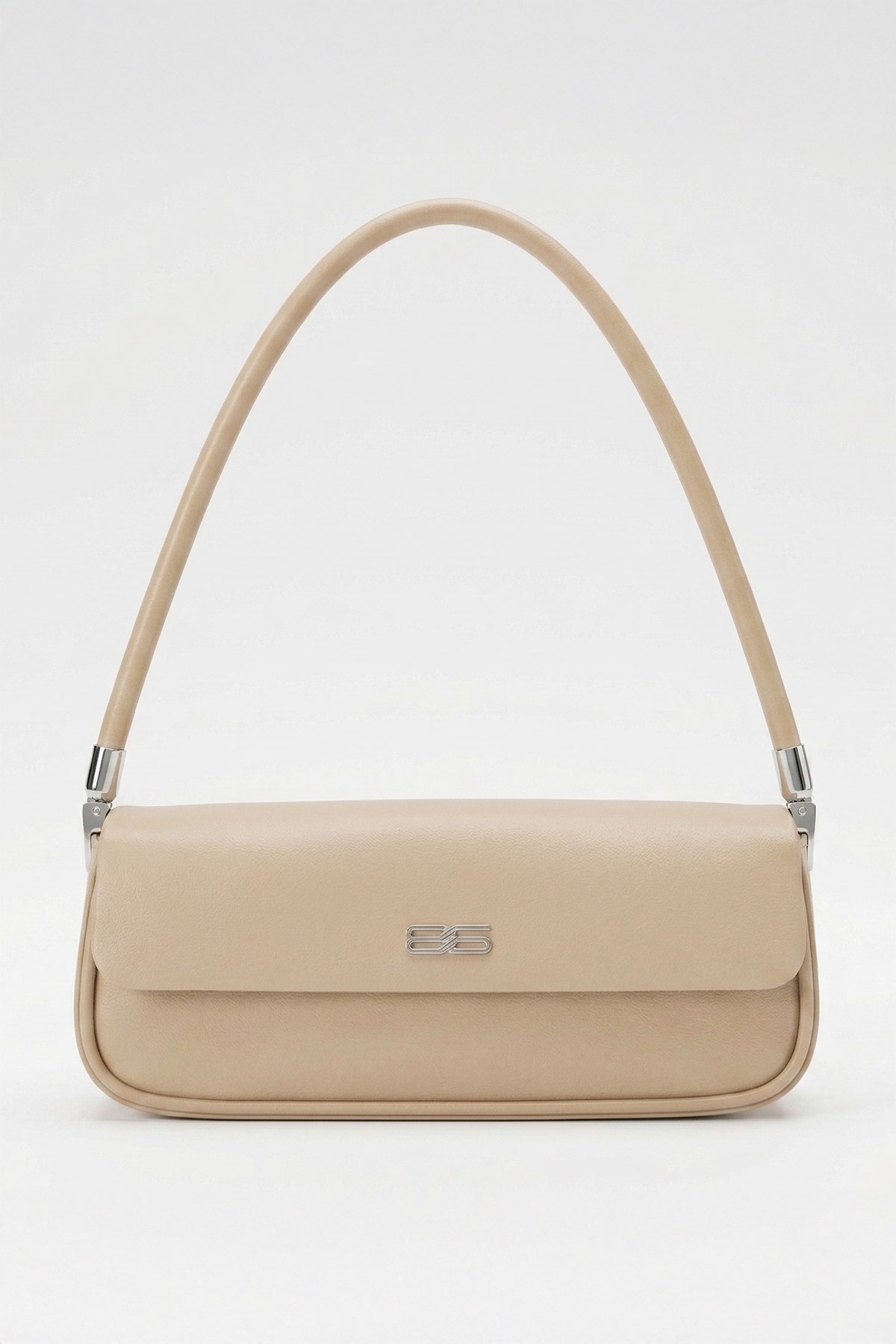 Levidor Premium İnce Askılı Baget Çanta 930414 Bej