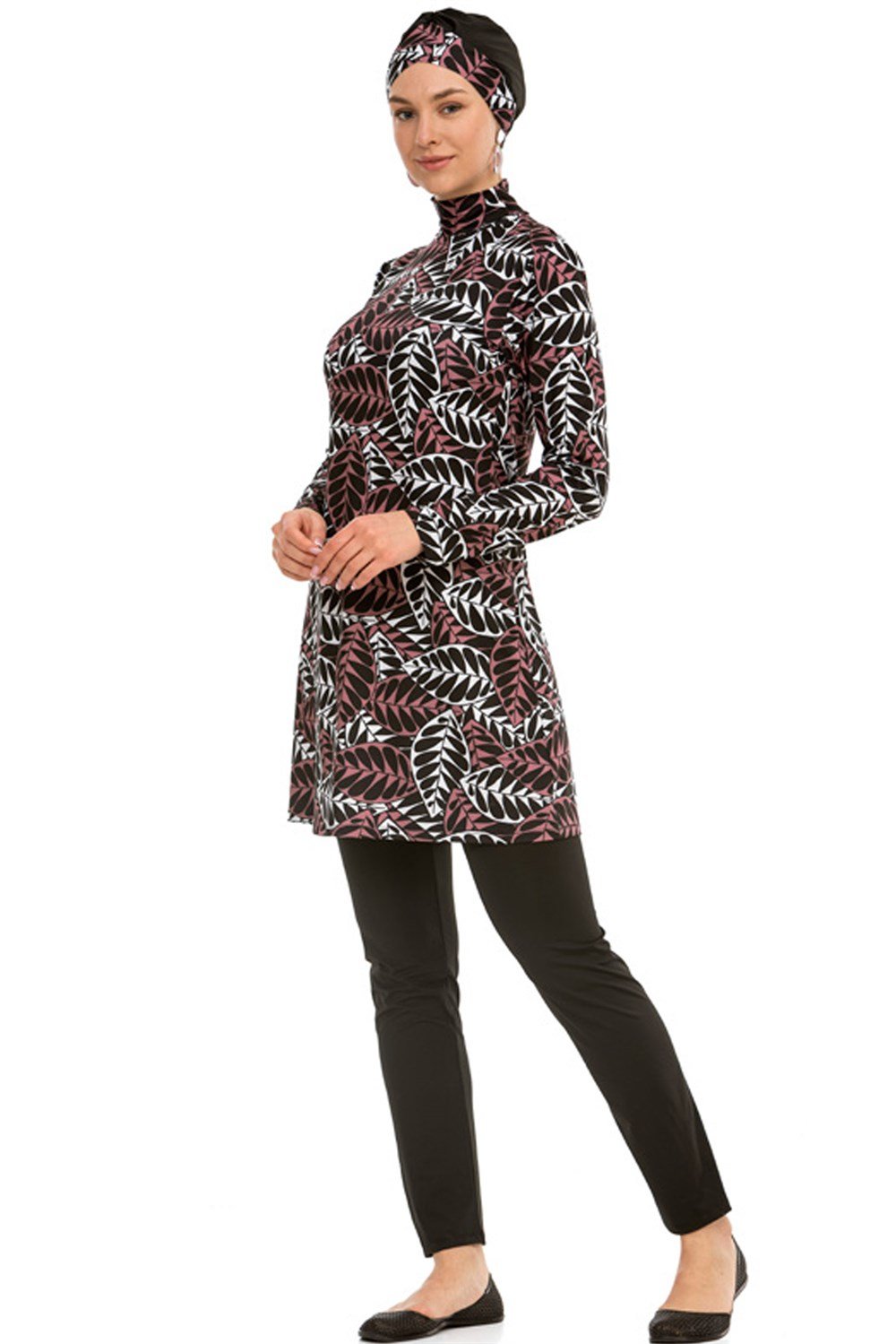 Likralı Tam Kaplı Mayo Tesettür Mayo 264/511