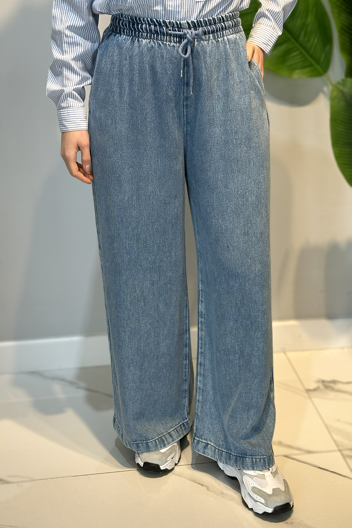 Lyocell Bolpaça Kot Pantolon 2773 Denim