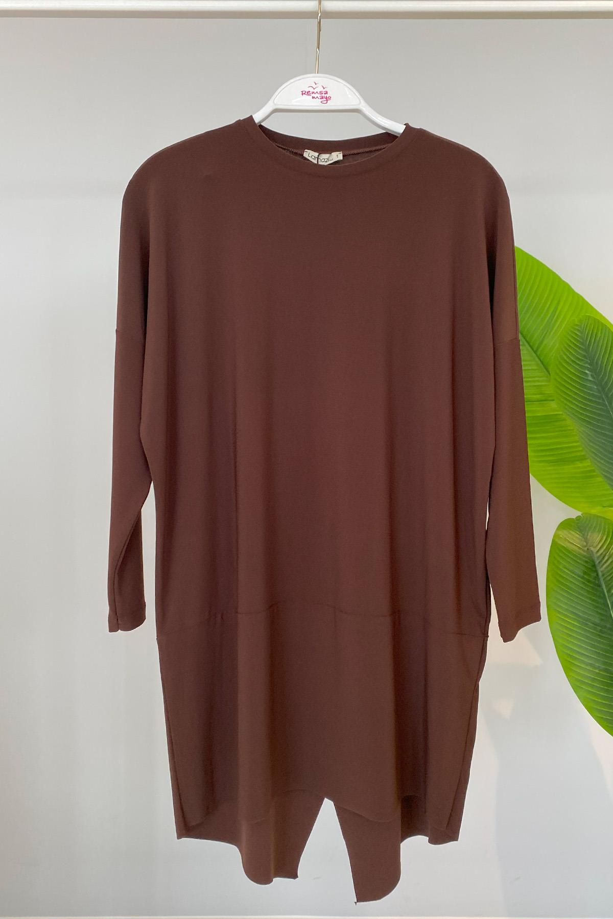 Makas Sendy Tunik 4088 Acı Kahve