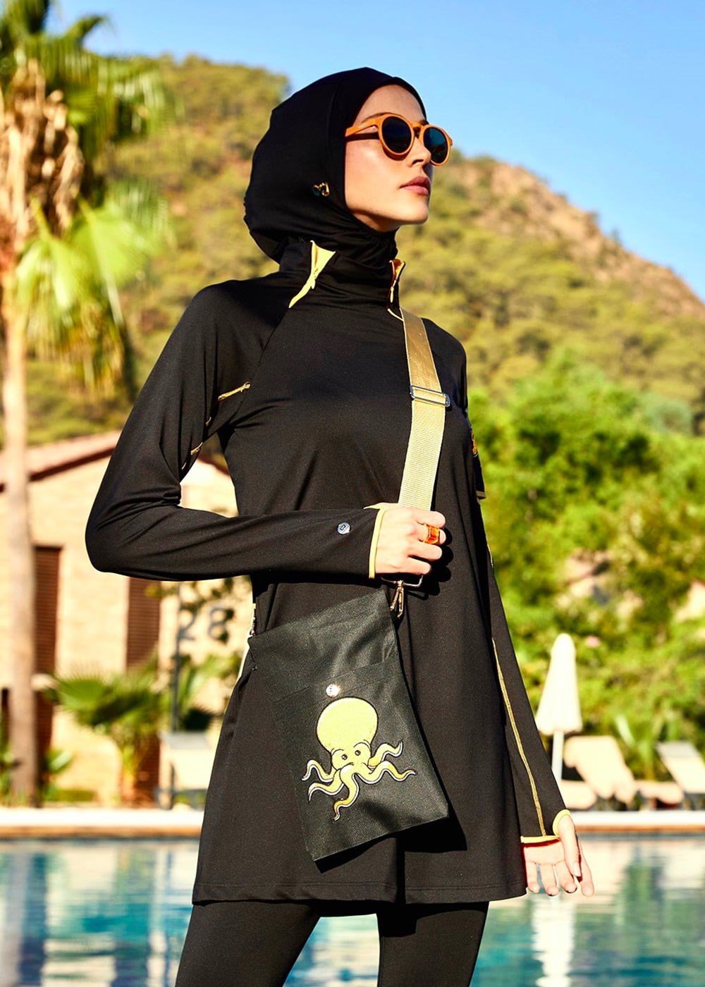 Mayovera Ahtapot Telefon Çantası Kombin Plaj Çantası Remsa Mayo